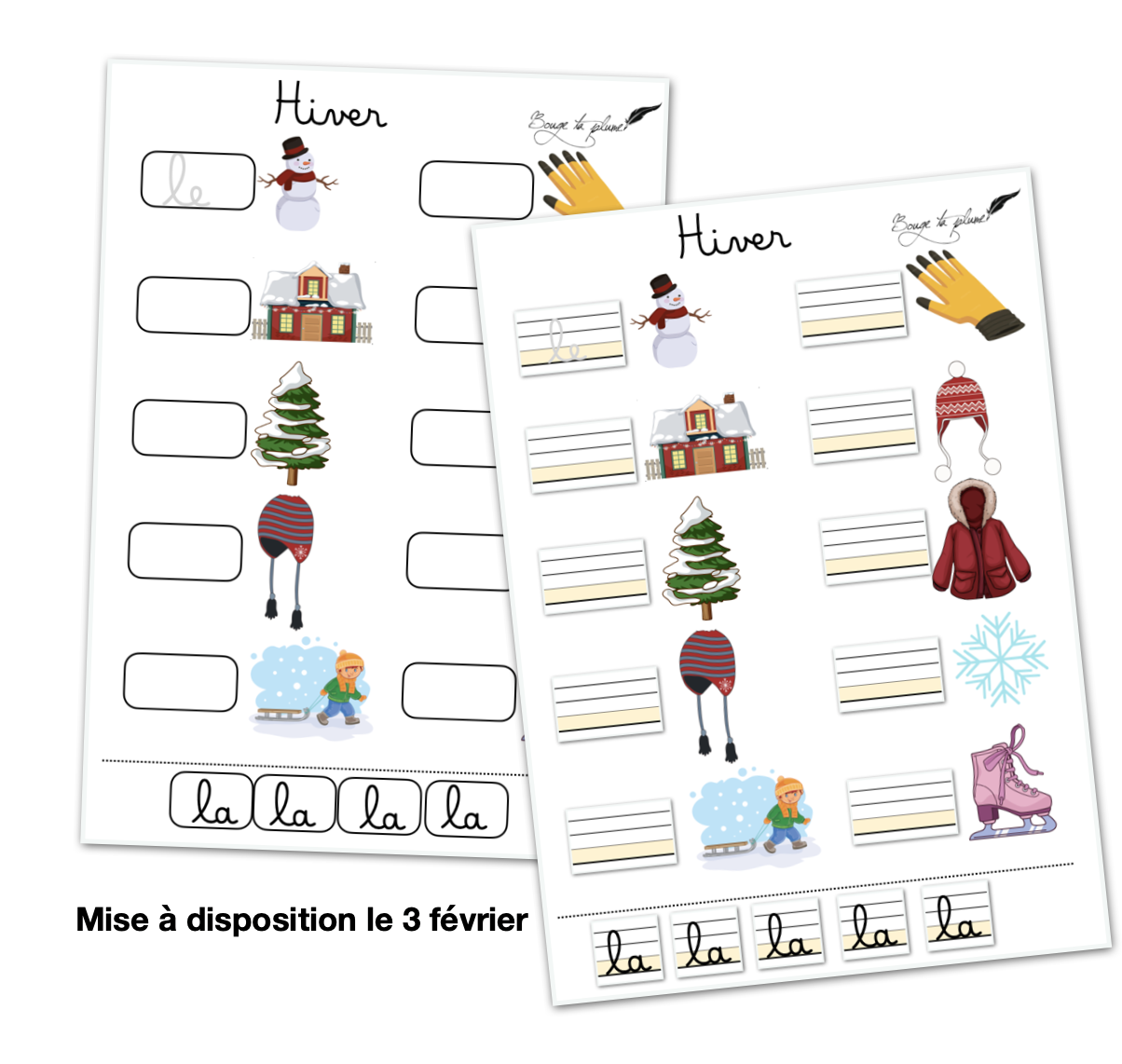 premier mot le hiver premier mot le hiver