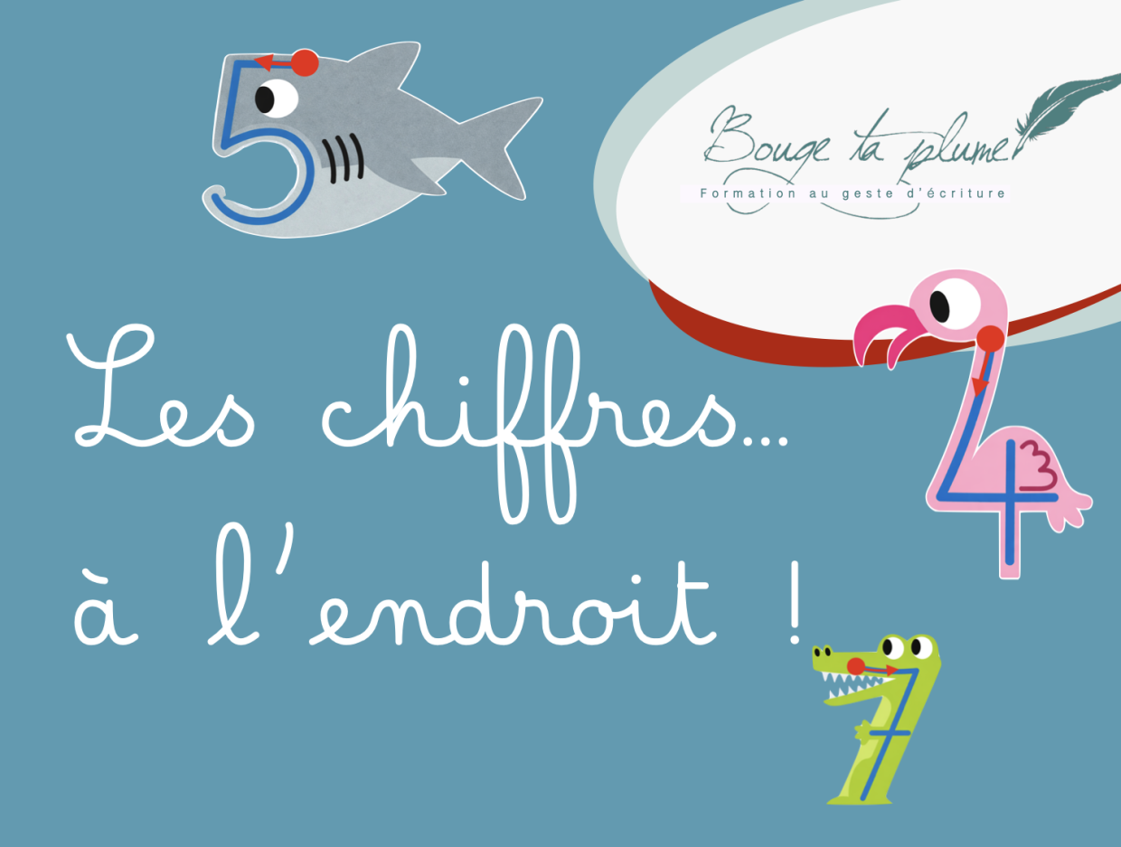 Les chiffres à l'endroit Les chiffres à l'endroit