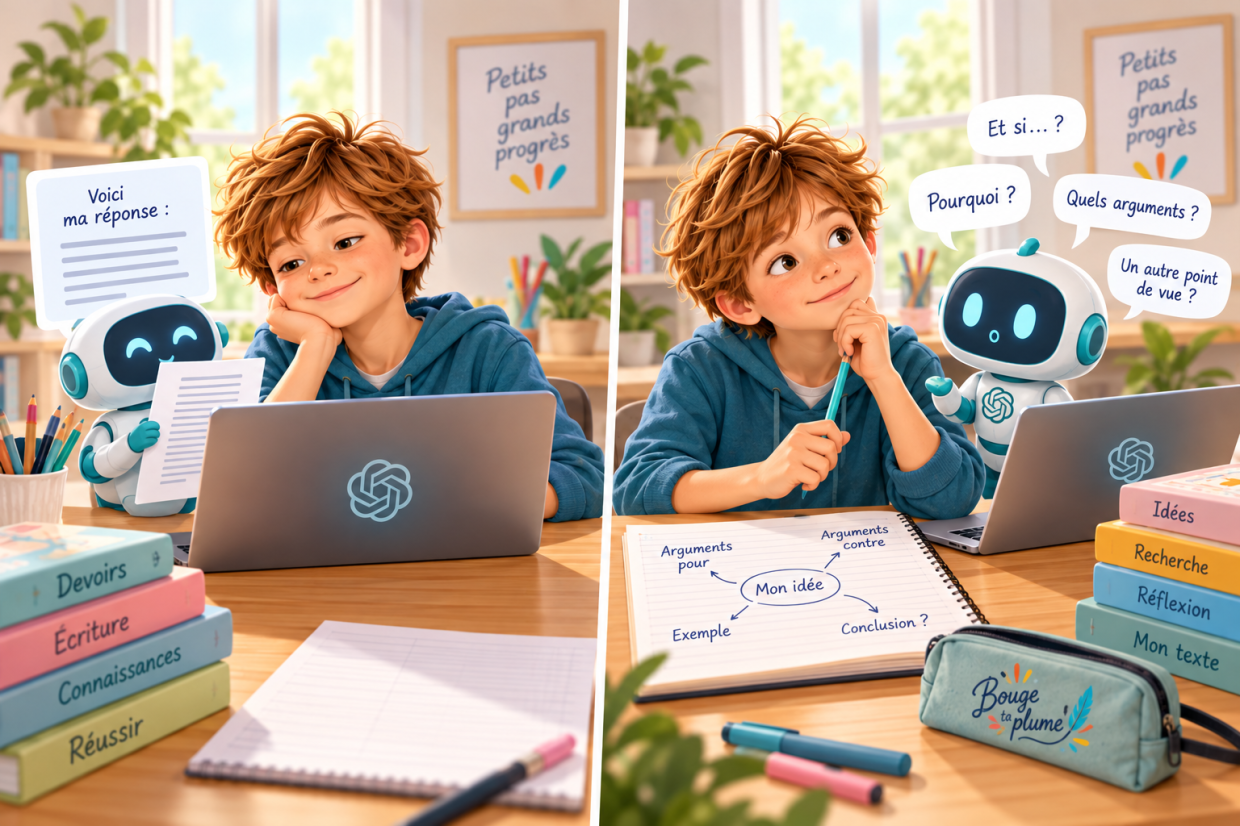 J'utilise l'IA