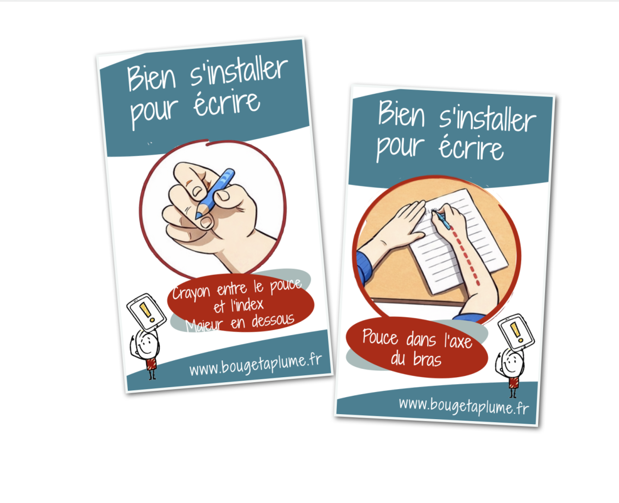 tenue-crayon et axe pouce bras tenue-crayon et axe pouce bras