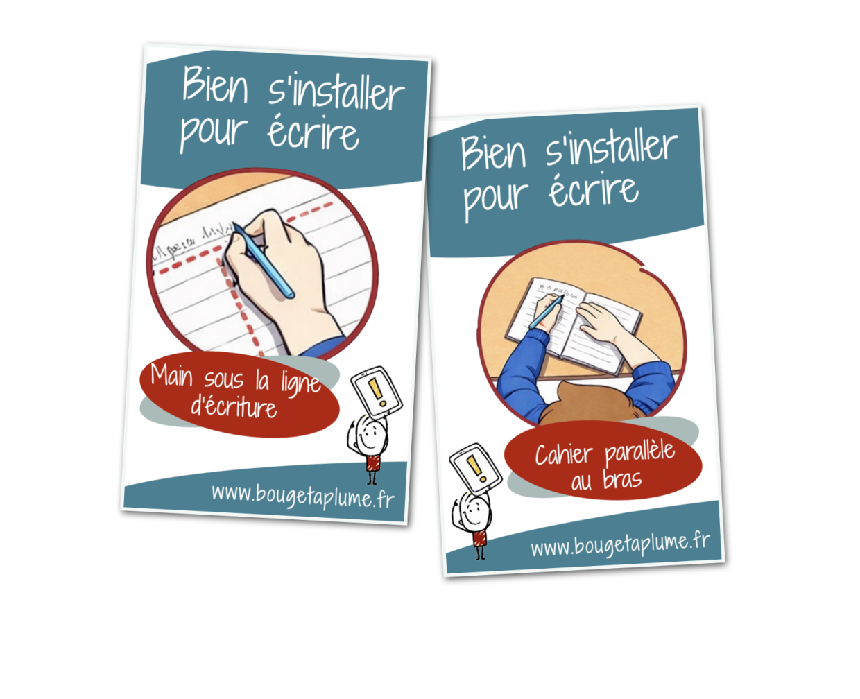 main sous ligne et cahier penché main sous ligne et cahier penché