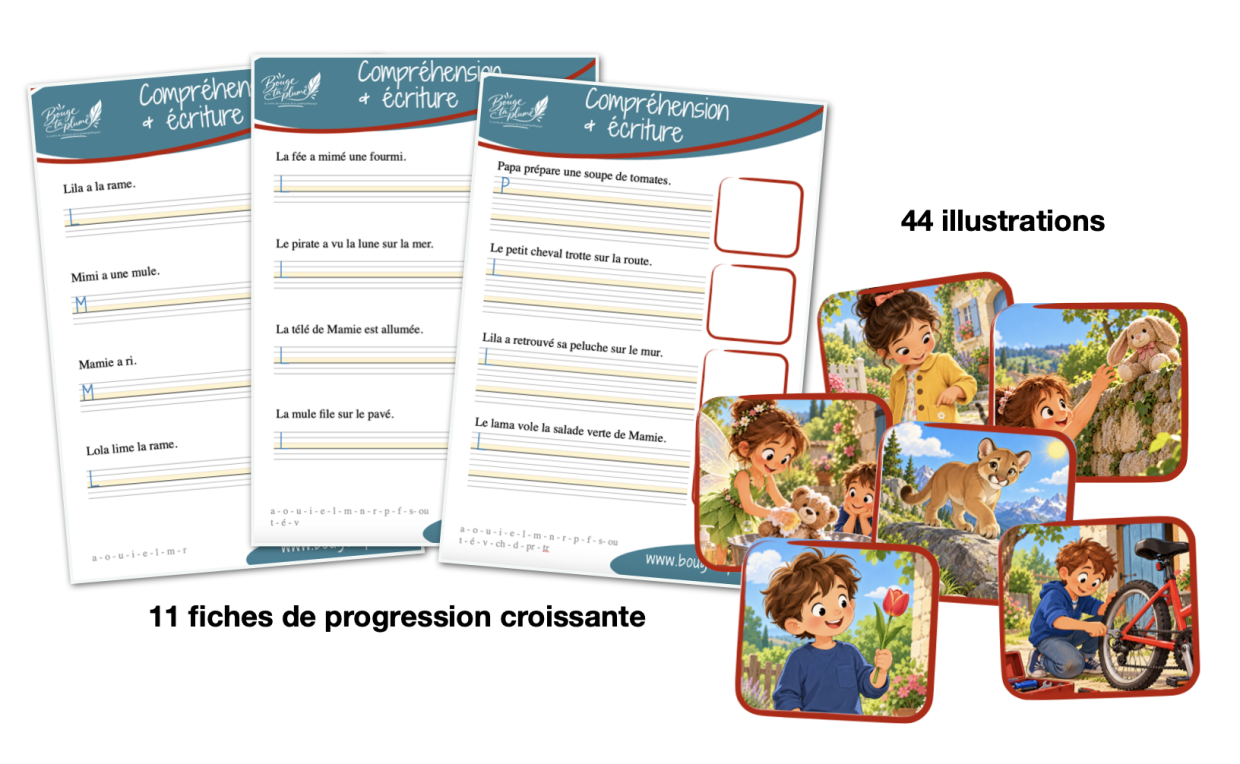 lecture compr&eacute;hension &eacute;criture